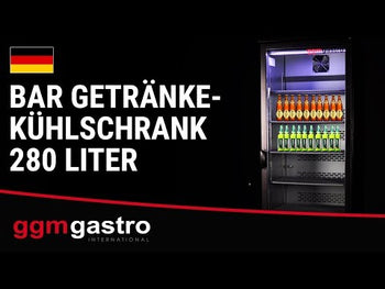 Chłodziarka do napojów - 280 litrów - z 1 szklanymi drzwiami - Prime Gastro