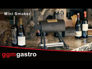 Mini wędzarka - 237x127mm - czarna - Prime Gastro