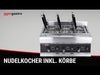 Makaroniarka – elektryczna – 3 kW – z 6 koszami