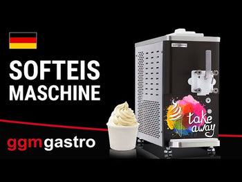Maszyna do lodów miękkich - 11,25 l/ godz. - 1,5 kW - dla 1 smaku