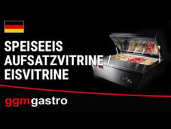 Witryna stołowa do lodów - na 4 pojemniki 5l