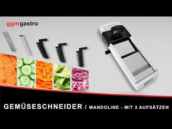 Krajalnica do warzyw/mandolina – 3 nasadki
