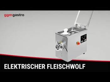 Elektryczna maszynka do mielenia mięsa 32 - 600 kg/godz. - 2,2 kW - 1400 obr/min - z chłodzeniem