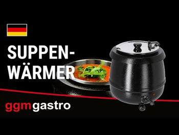 Podgrzewacz do zup - 9L - czarny - Prime Gastro