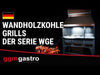 Grill – charcoal – wall-mounted – 2.15 m