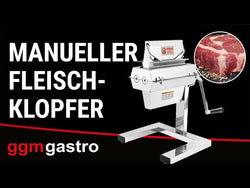 Manual meat tenderizer - max. cutting width 178 mm