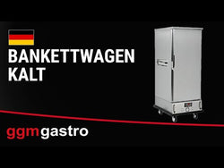 Refrigerated banquet trolley - 11x GN 2/1