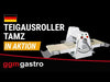 Dough sheeter – bakery – free-standing unit – conveyor belt length: 2000 mm – 500 W
