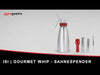 iSi | Gourmet Whip Cream Dispenser – 0.5 Litre – Stainless Steel