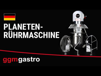 Mikser planetarny - 10 litrów - 450 W - włącznie z 3 nasadkami mieszającymi - Prime Gastro