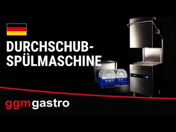 Zmywarka kapturowa - Cyfrowa -9,66 kW - z detergentem & pompą spustową