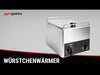 Podgrzewacz do kiełbasek – 10 L – 1 kW