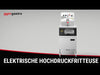 Frytownica ciśnieniowa elektryczna z systemem filtracji - 24 litry - 13,5 kW - Cyfrowa