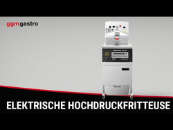 Elektrische Hochdruckfritteuse with Filtersystem - 24 Liter - 13.5 kW - Digital