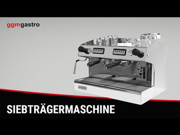 Ekspres do kawy z portafiltrem - 2 grupy - włącznie z systemem wstępnej infuzji - Prime Gastro