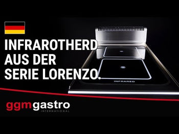 Kuchenka na podczerwień - 12,8 kW - 4 płyty grzewcze - Prime Gastro