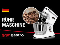Planetary mixer - 7 liters - 330 W - including 3 mixing attachments