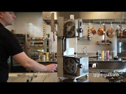 Elektryczna piła do kości ze stali nierdzewnej - długość taśmy: 1650mm - maks. wysokość cięcia: 240mm