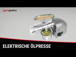 Electric oil press - gold - 1.8 kW