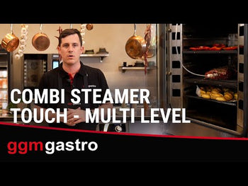 Piec konwekcyjno-parowy - Touch - 5x GN 1/1 - włącznie z systemem mycia & czujnikiem temperatury - Prime Gastro