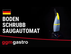 Floor suction machine / Working capacity 100 m²/h
