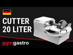 Kuter gastronomiczny poziomy – 12 litrów – 750 W – 230 V – 1440 obr./min