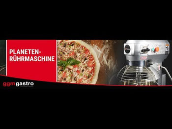 Mikser planetarny - 10 litrów - 450 W - włącznie z 3 nasadkami mieszającymi - Prime Gastro