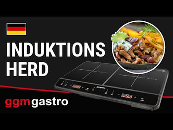 (2 sztuki) Mobilna kuchenka indukcyjna - 3,5 kW - 2 płyty grzewcze - Prime Gastro