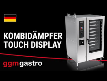 Piec konwekcyjno-parowy - Touch - 40x GN 1/1 - włacznie z bojlerem & stelażem wewnętrznym