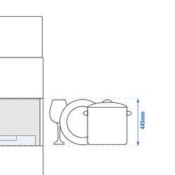 push_through_dishwasher_dish_height_445_drawing.