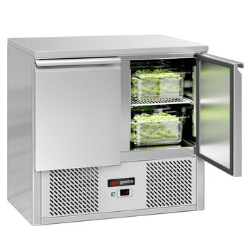 Stół chłodniczy ECO - 900x700 mm - z 2 drzwiami - Prime Gastro