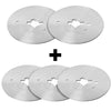 (5 pcs) Round Cutting Blade - Ø80mm - Smooth - for Kebab Slicer DSC80D
