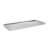 Serving Tray - Stainless Steel - with Rim - 820x270x40mm
