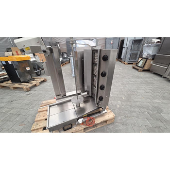 Gazowy robot do kebaba - 4 palnikowa - maks. 95 kg - Prime Gastro