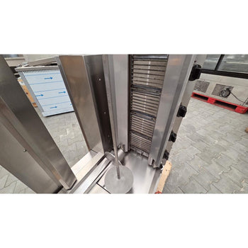 Gazowy robot do kebaba - 4 palnikowa - maks. 95 kg - Prime Gastro