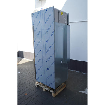 Dojrzewanie na sucho szafa do dojrzewania mięsa 0,68 m - z 1 szklanymi drzwiami - stal nierdzewna - Prime Gastro