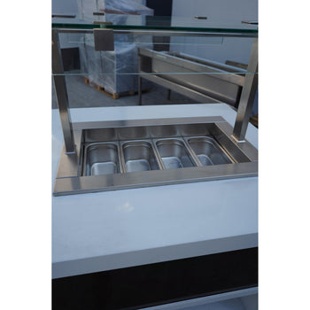 Lada na lody - 1100 mm - do pojemników o pojemności 5 litrów - Prime Gastro