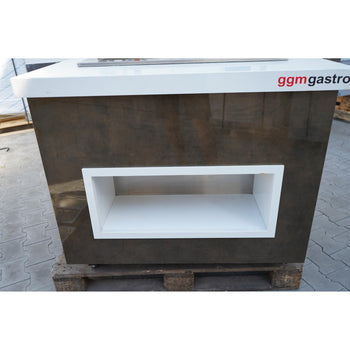 Lada na lody - 1100 mm - do pojemników o pojemności 5 litrów - Prime Gastro