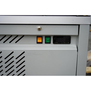 Witryna panoramiczna - 935 litrów - 1320 mm - 10 półek - srebrna - Prime Gastro