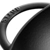 STAUB | SPECIALITIES – Wok z pokrywą szklaną – Ø 370 mm – żeliwo – czarny