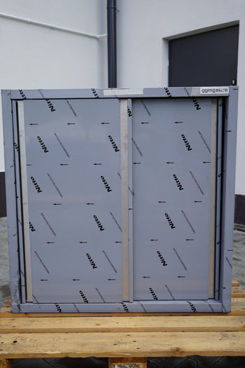 Szafka ścienna PREMIUM ze stali nierdzewnej - 1000x400 mm - z drzwiami przesuwnymi - 1000 mm wysokości - Prime Gastro
