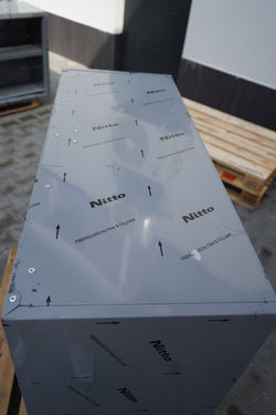 Szafka ścienna PREMIUM ze stali nierdzewnej - 1000x400 mm - z drzwiami przesuwnymi - 1000 mm wysokości