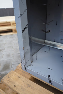 Szafka ścienna PREMIUM ze stali nierdzewnej - 1000x400 mm - z drzwiami przesuwnymi - 1000 mm wysokości