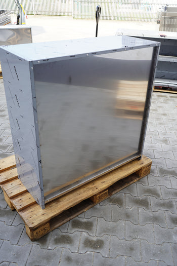 Szafka ścienna PREMIUM ze stali nierdzewnej - 1000x400 mm - z drzwiami przesuwnymi - 1000 mm wysokości - Prime Gastro