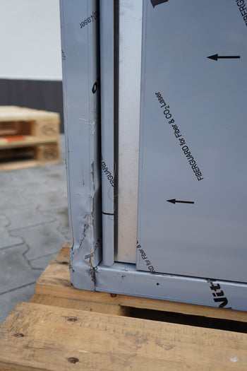 Szafka ścienna PREMIUM ze stali nierdzewnej - 1000x400 mm - z drzwiami przesuwnymi - 1000 mm wysokości - Prime Gastro