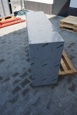Szafka ścienna PREMIUM ze stali nierdzewnej - 1400x400 mm - bez drzwi przesuwnych - 800 mm wysokości