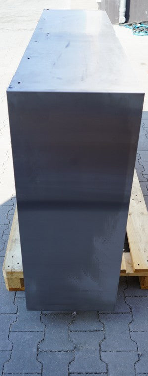 Szafka ścienna PREMIUM ze stali nierdzewnej - 1600x400 mm - z drzwiami przesuwnymi - 1000 mm wysokości - Prime Gastro