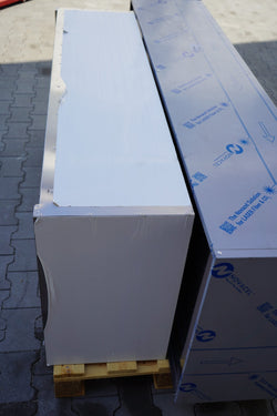 Szafka ścienna PREMIUM ze stali nierdzewnej - 1600x400 mm - z drzwiami przesuwnymi - 650 mm wysokości