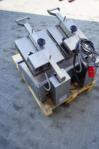 Szybki podwójny grill kontaktowy | grill do hamburgerów - 12 kW - automatyczny - wyświetlacz cyfrowy - Prime Gastro