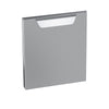 Stainless Steel Hinged Door for Base Cabinet - 600x40x500mm - Hinge Right